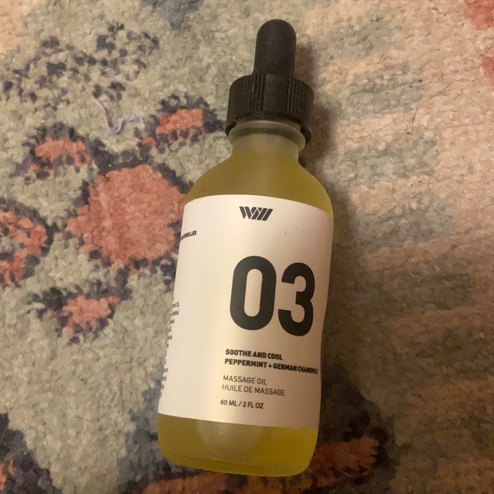 Massage oil